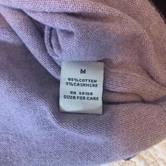 Elliott Lauren Cashmere Sweater Chip Off the old Block Size Medium Ladies - Picture 4 of 5